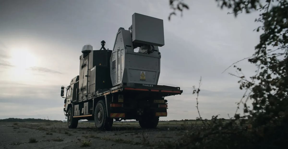Thales RF Directed Energy Weapon Demonstrates Capability Against Drones