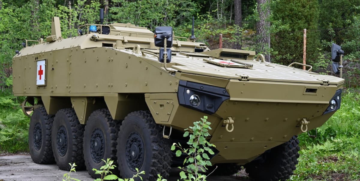 Slovakia Receives Final Batch of Patria AMV XP Ambulances from Finland