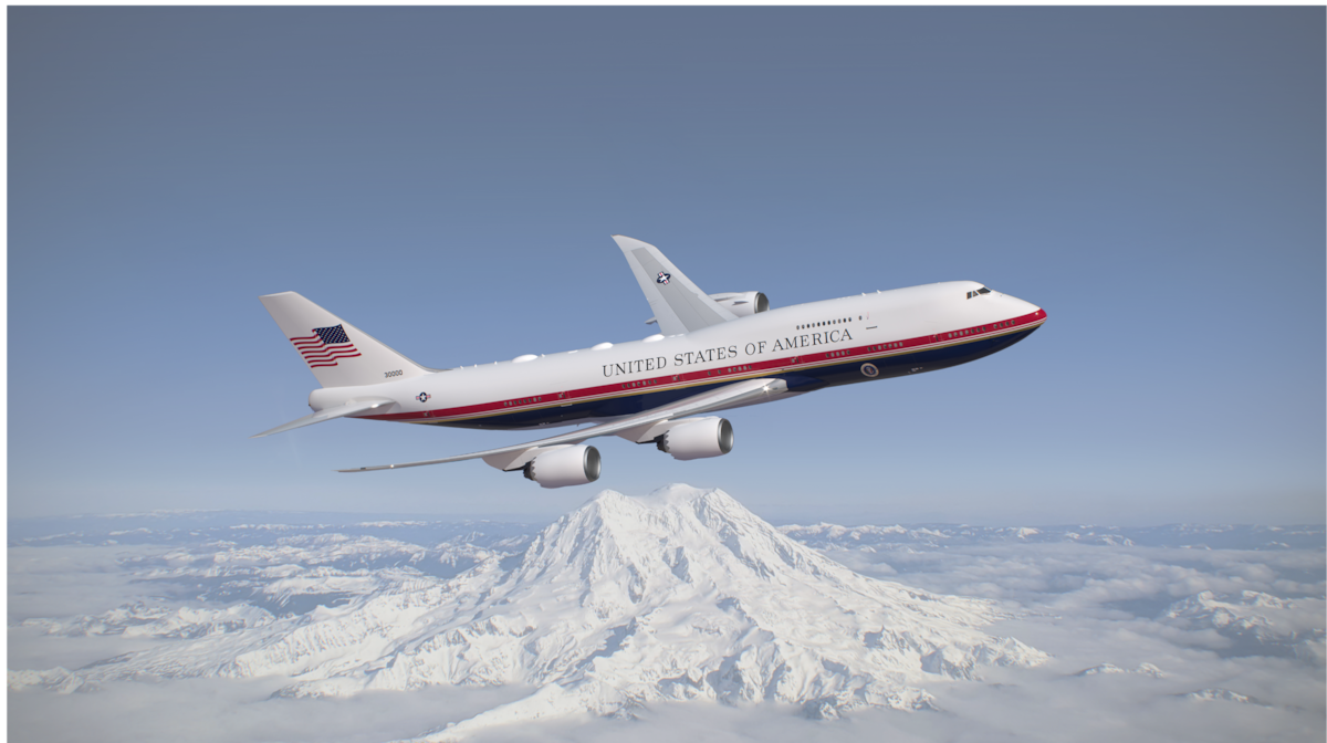 New Look for Interim Air Force One Ahead of Summer Rollout