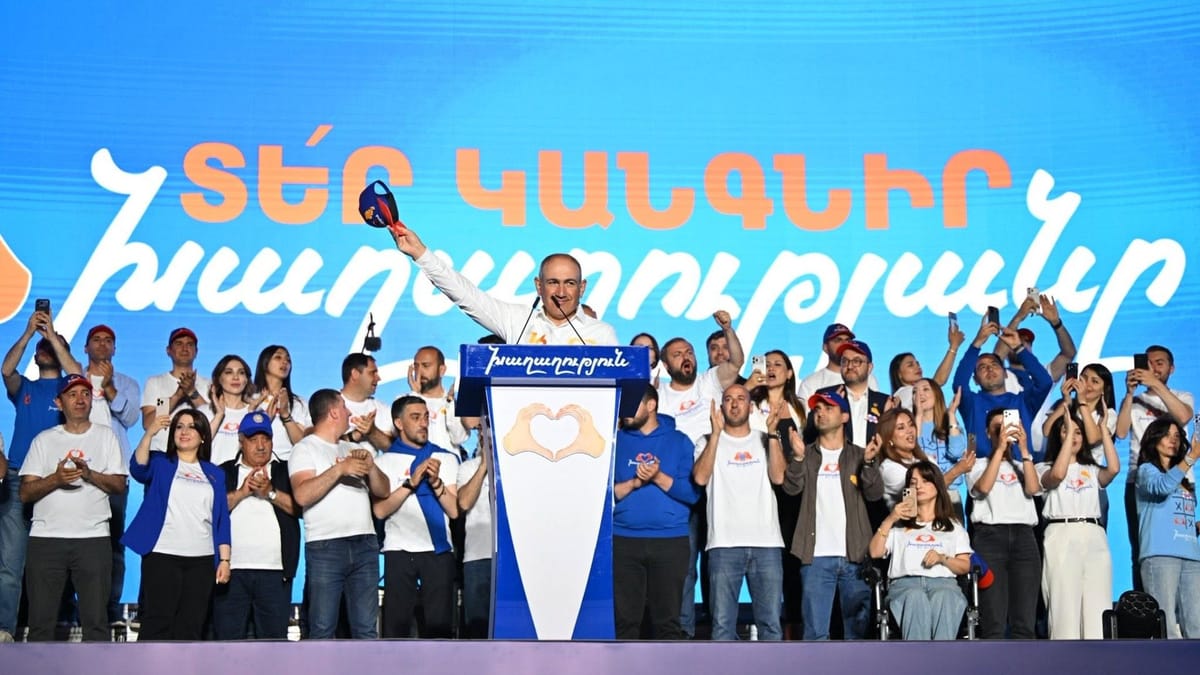 Pashinyan's Pro-Western Mandate Secured in Armenian Elections