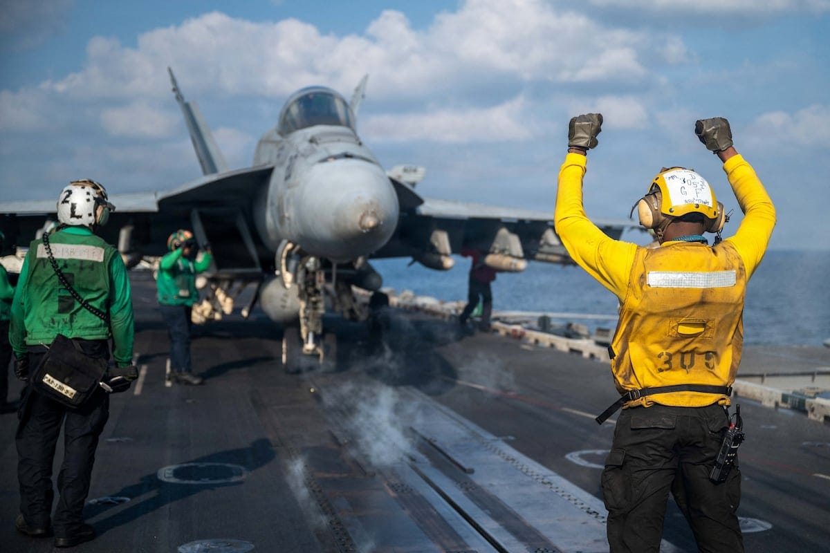 US Navy's Precision Strike on Oil Tanker in Gulf of Oman