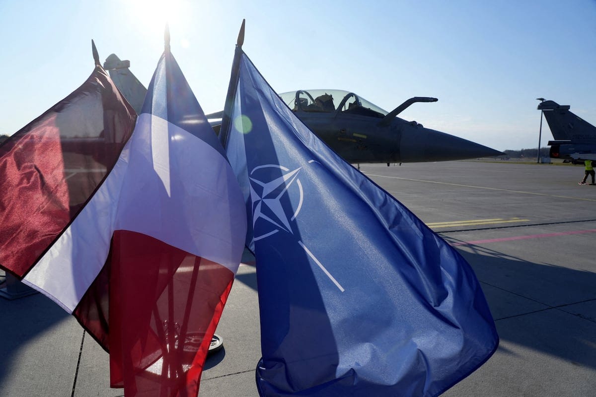 French Jet Engages Drone Threat in Latvian Airspace