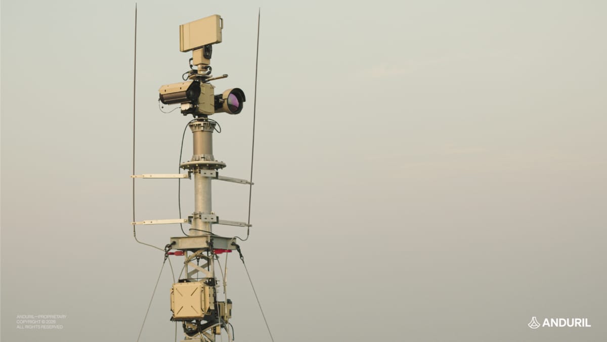 Anduril Industries to Provide Tactical Sensing Towers to US Border Patrol