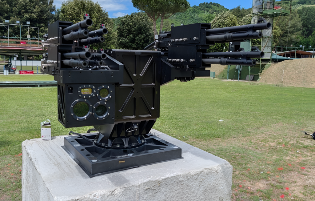 Beretta Unveils Advanced Drone-Killing Turret with Eight Shotguns