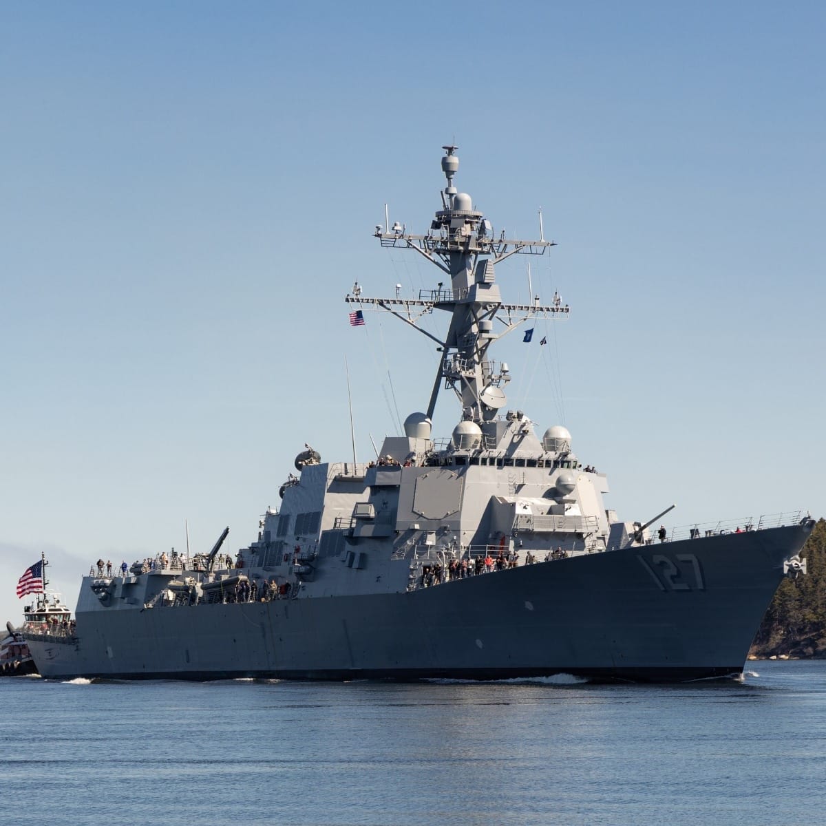 US Navy Welcomes Final Arleigh Burke-Class Destroyer Ahead of Schedule