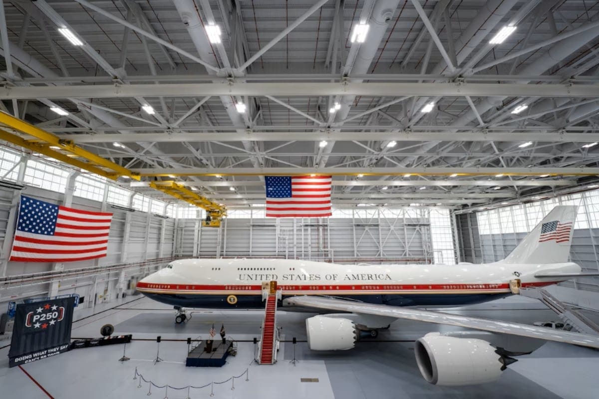 Air Force One Commissioning Flights Commence