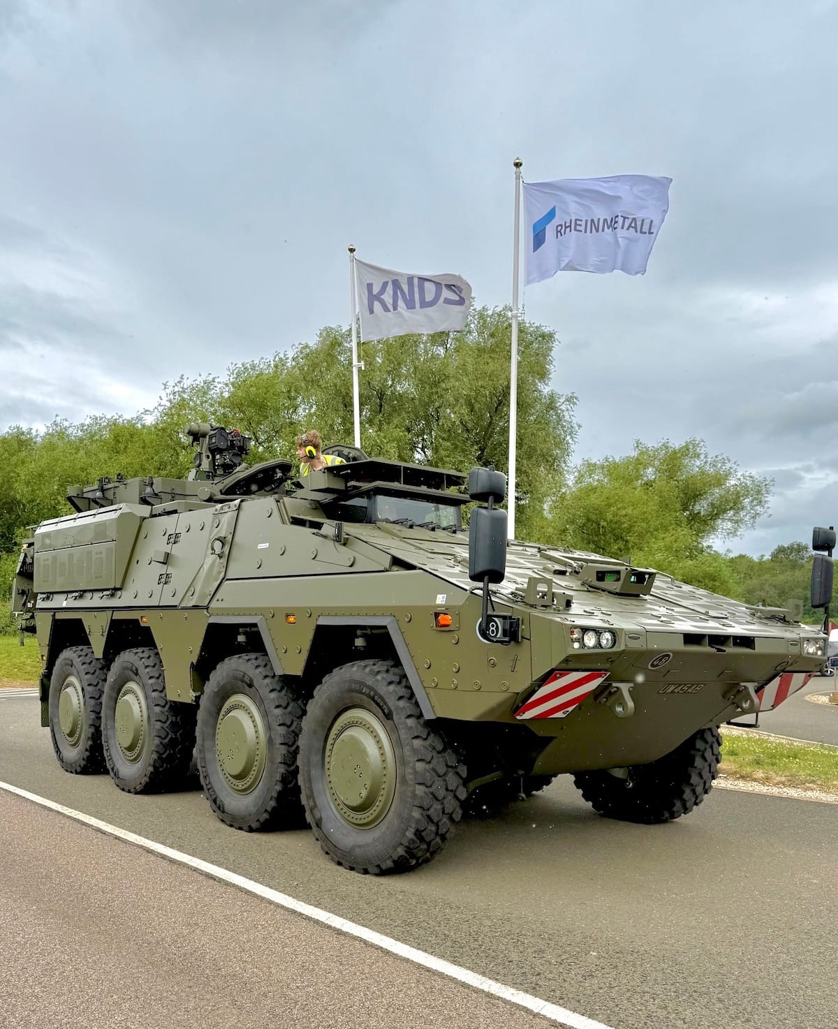 British Army Receives 100th Homegrown Boxer Vehicle