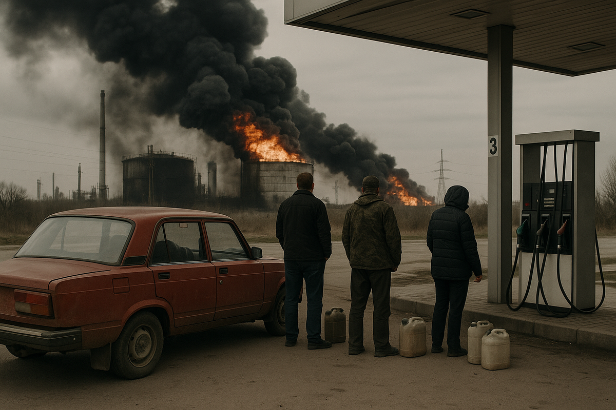Impact of Long-Range Strikes on Russian Fuel Supply