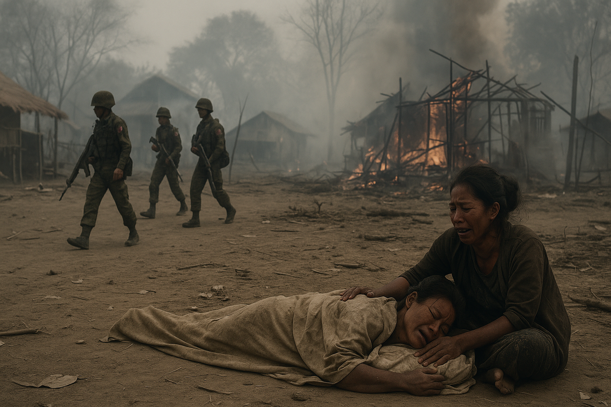 Human Cost of Myanmar's Post-Coup Conflict Exceeds 100,000