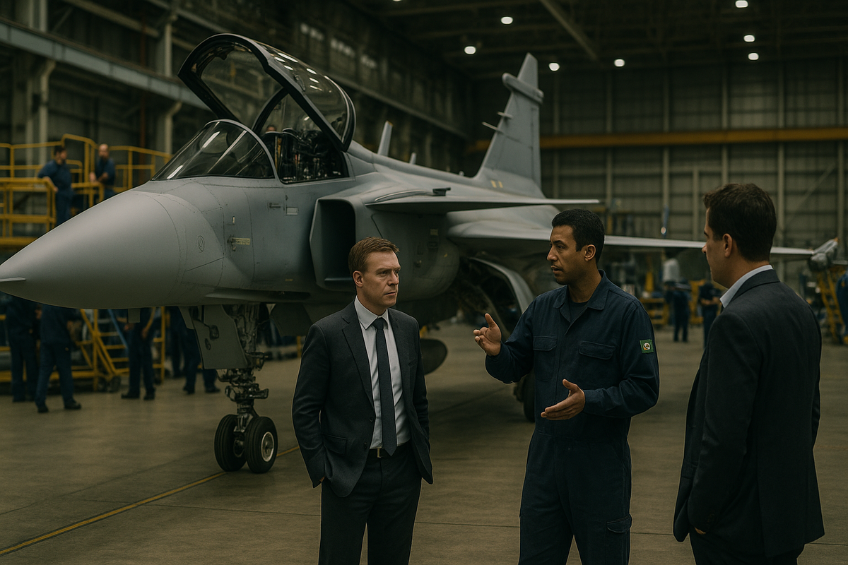 Saab and Embraer Expand Gripen Production Capacity Through New Agreement