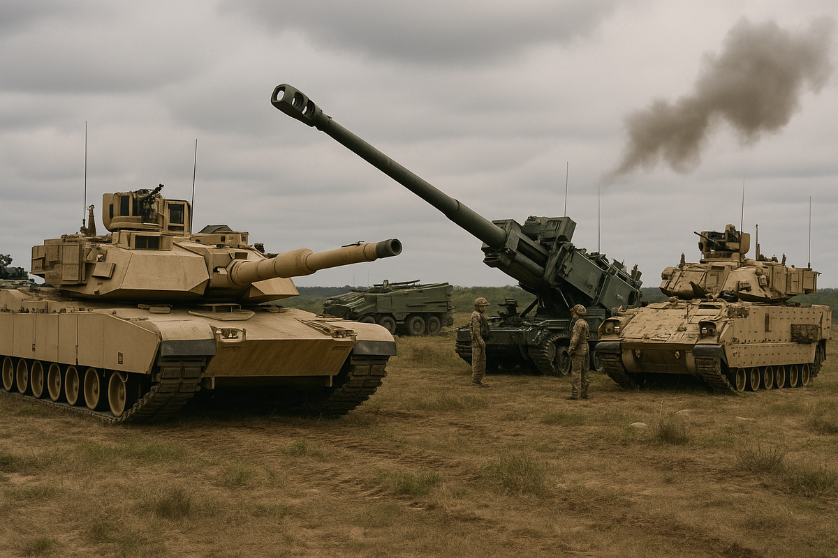 U.S. Army and NATO Ground Forces Focus on New Armored Vehicles and Systems