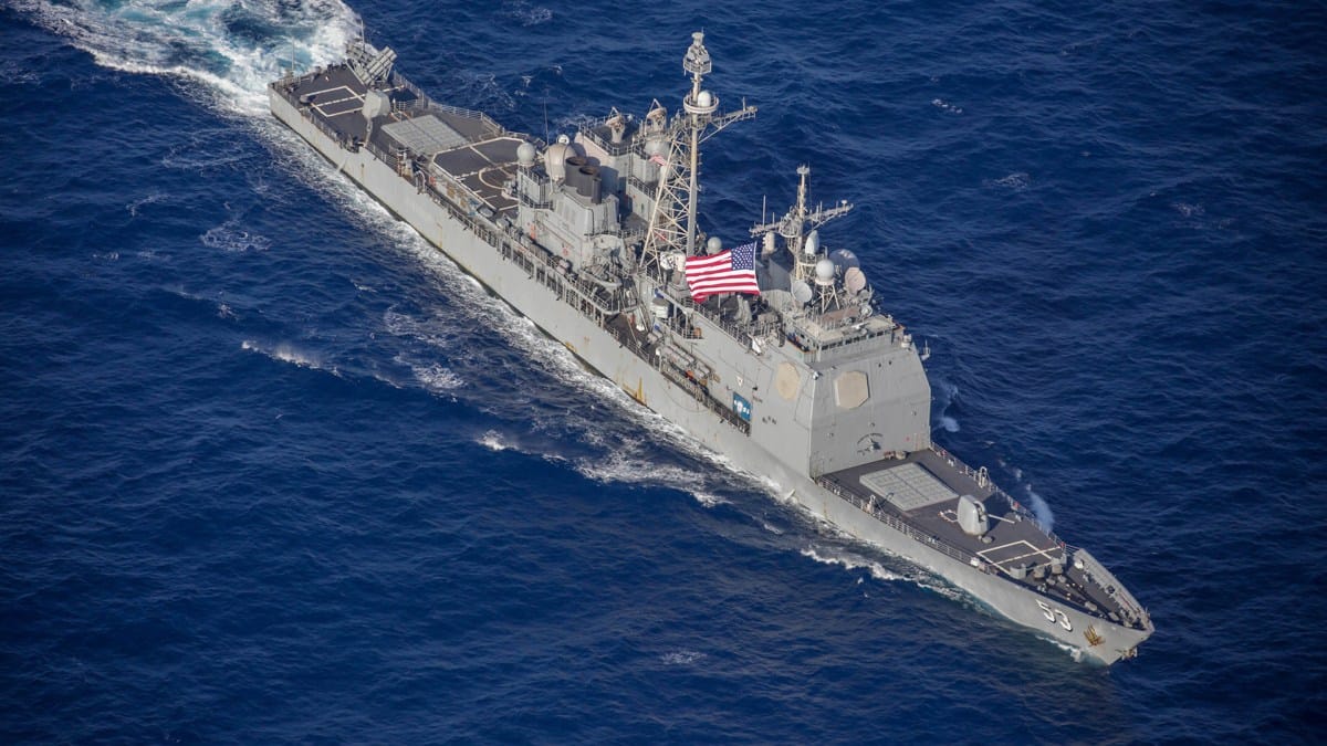Ex-USS Mobile Bay to Be Sunk During RIMPAC Wargames