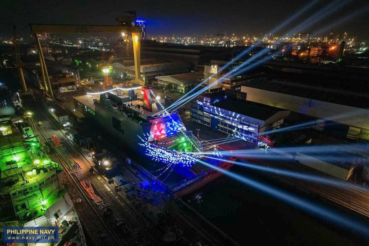 Indonesia’s PT PAL Launches Third Landing Dock Vessel for Philippine Navy