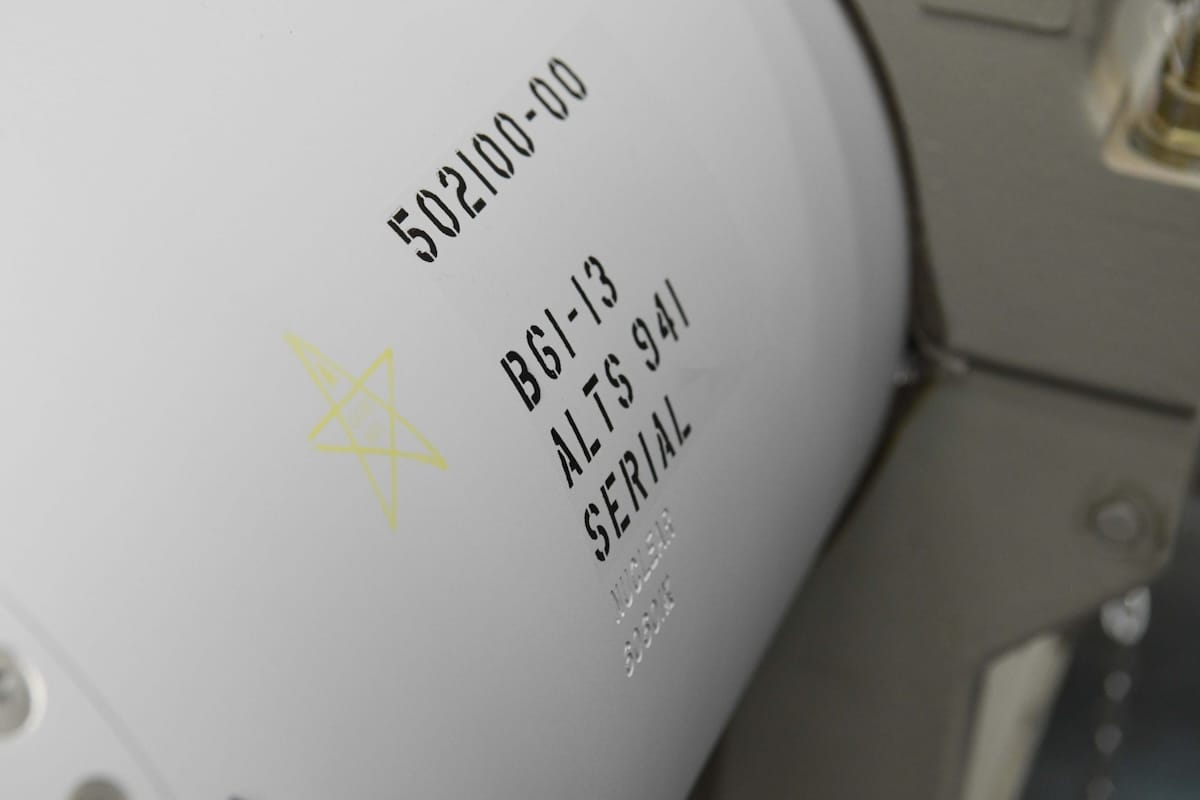 US Achieves Milestone in B61-13 Nuclear Gravity Bomb Production