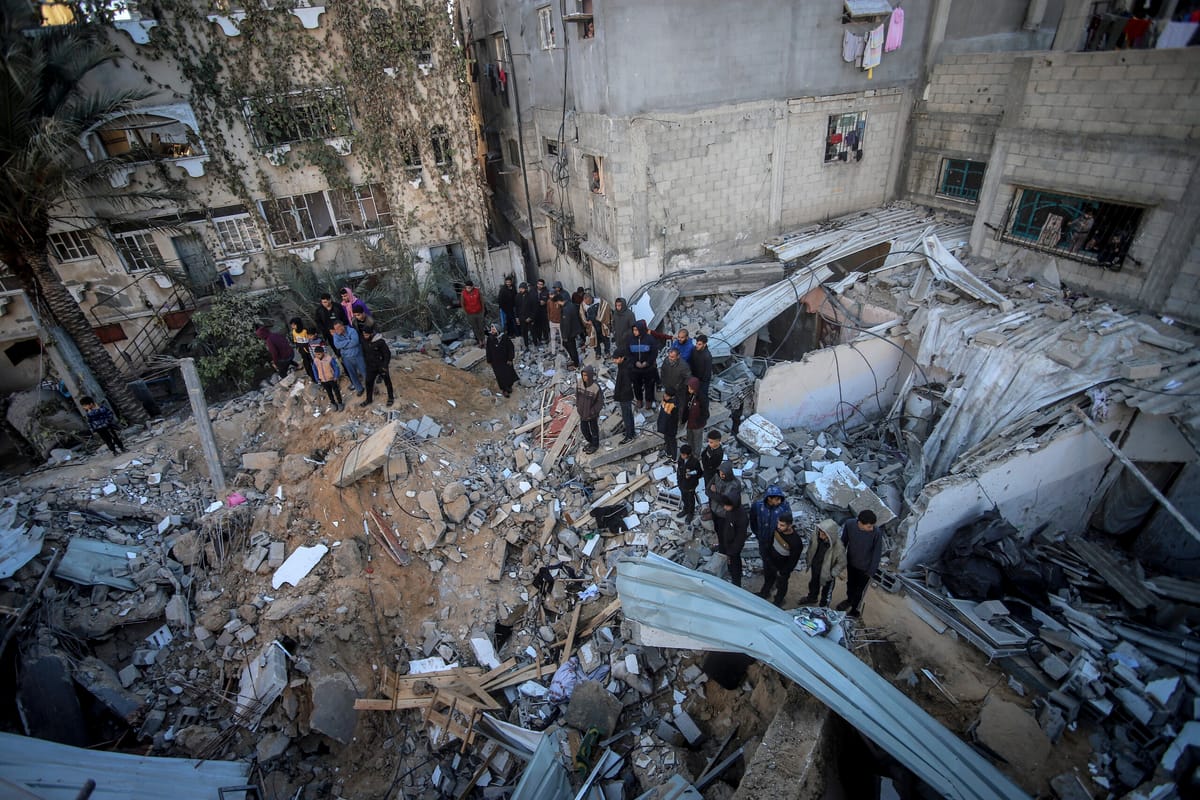 Israeli Strike and Gunfire Result in Casualties in Gaza