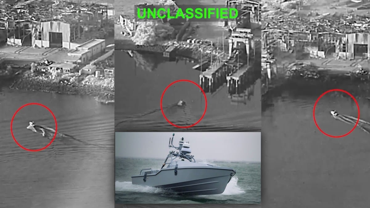 First Use of Kamikaze Drone Boats by U.S. Forces in Combat