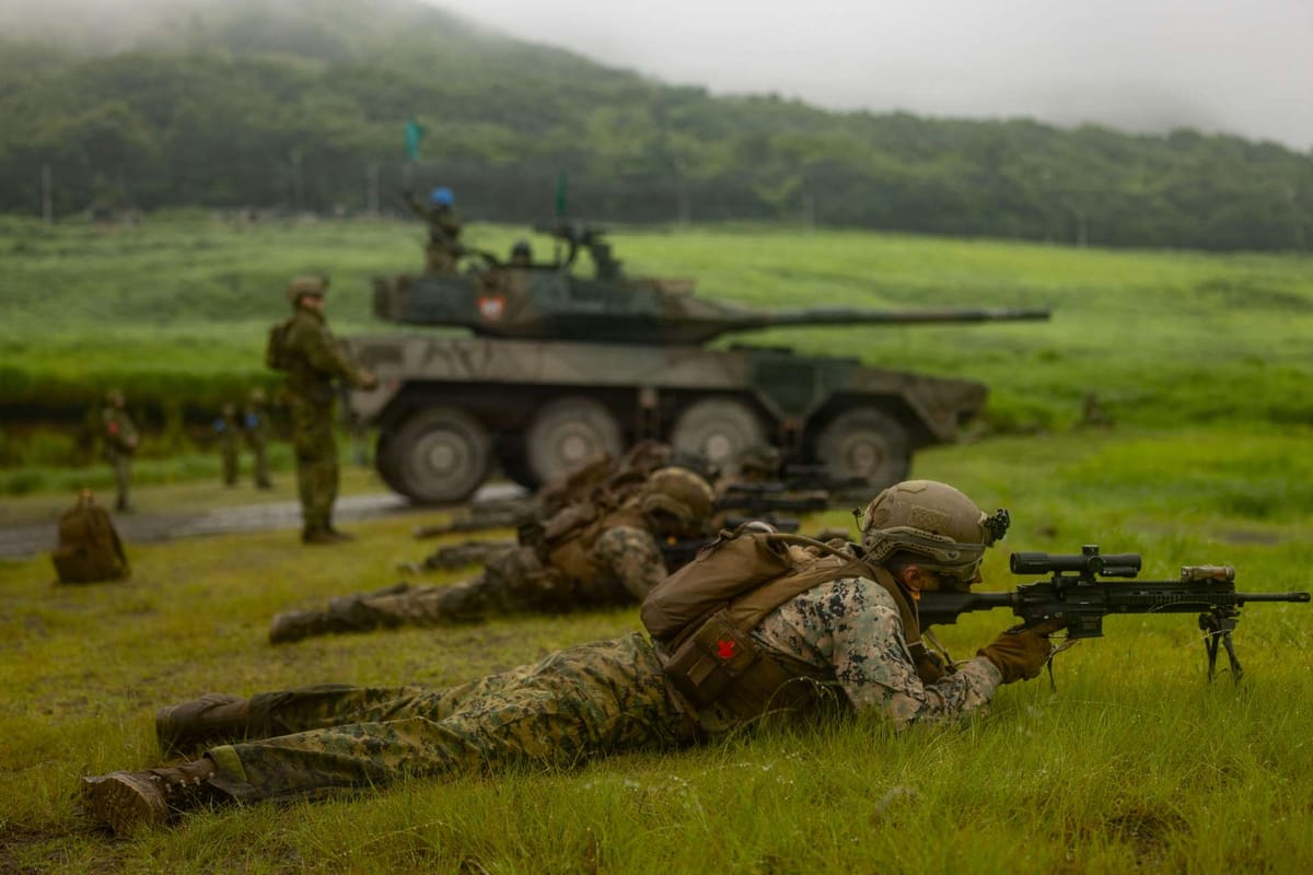 U.S. Marines Collaborate with Japan on Littoral Defense Training