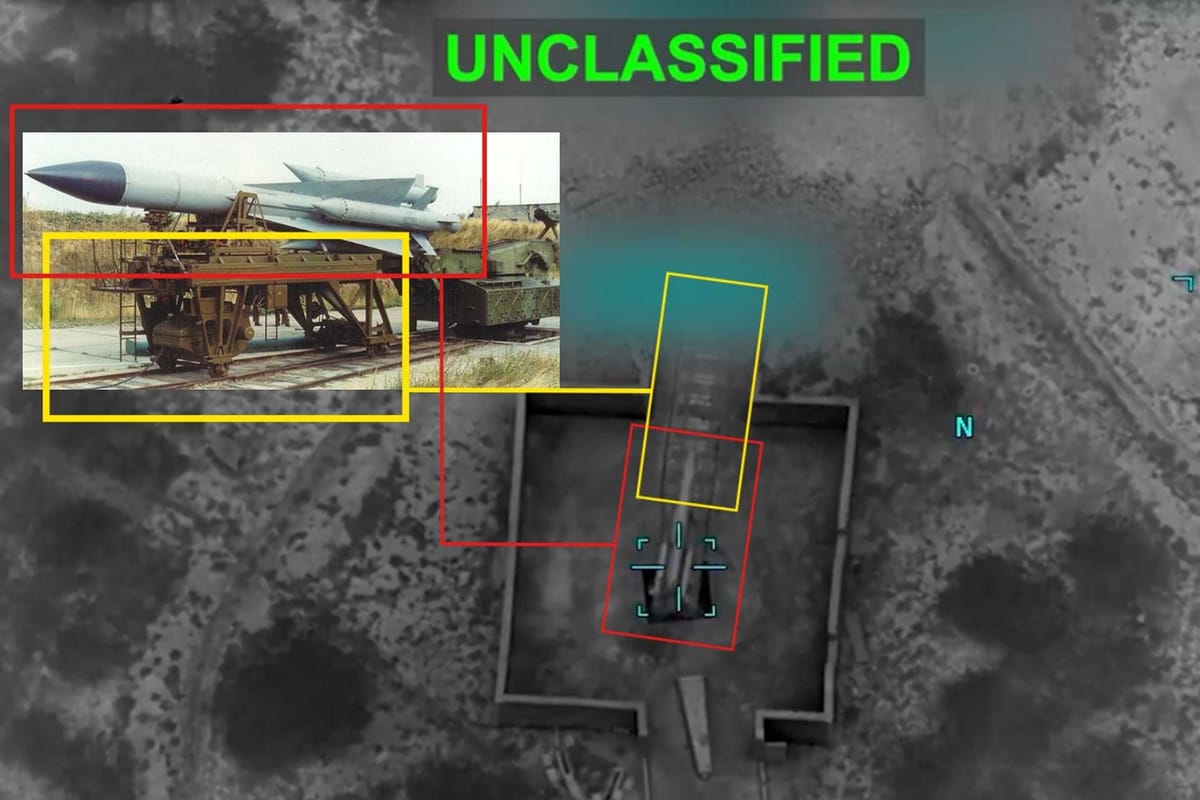CENTCOM Strike Reveals Iran's S-200 Rail Infrastructure Vulnerabilities