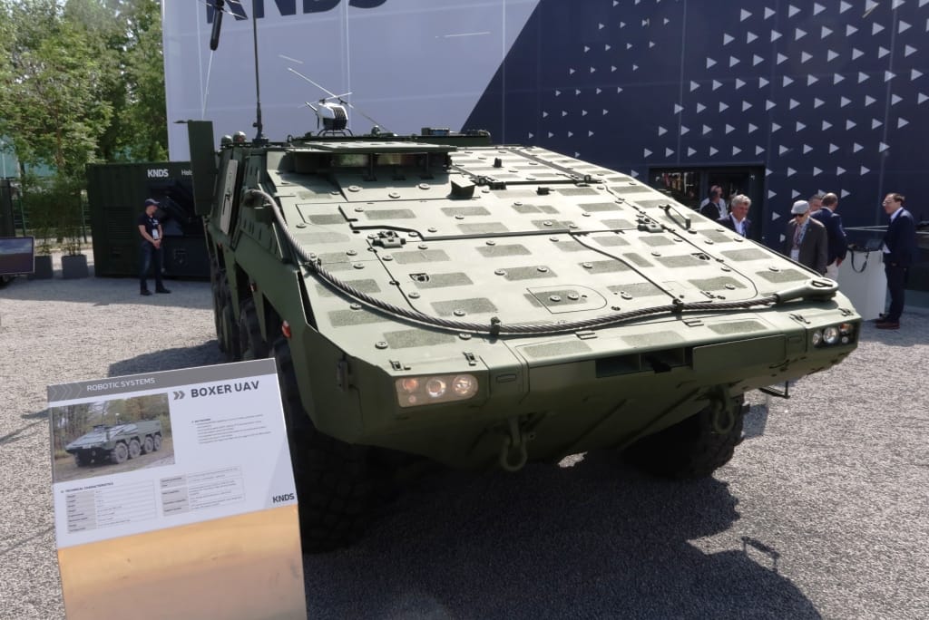 Integrating UAVs into Mobility Platforms: Insights from KNDS Deutschland at Eurosatory 2026