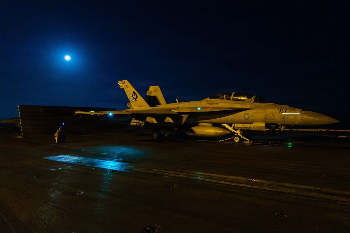 U.S. Air Campaign Targets Iranian Logistics Near Bandar Abbas