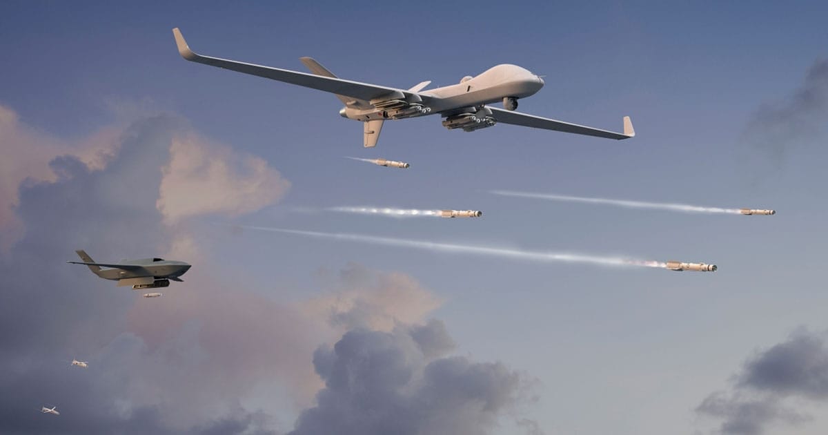 Integration of MBDA SPEAR Missiles with GA-ASI Drones Announced at Farnborough 2026