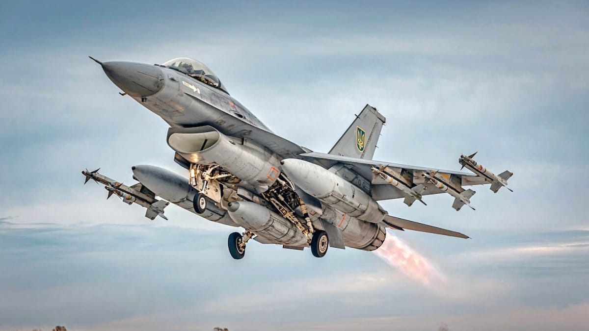 Ukrainian F-16 Achieves First Air-to-Air Victory Against Russian Fighter