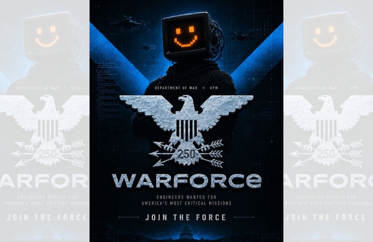 Pentagon Initiates 'War Force' Campaign to Attract Software Engineers