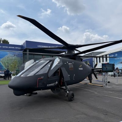 Sikorsky Unveils Raider Helicopter at Farnborough Airshow, Sparking NATO Interest
