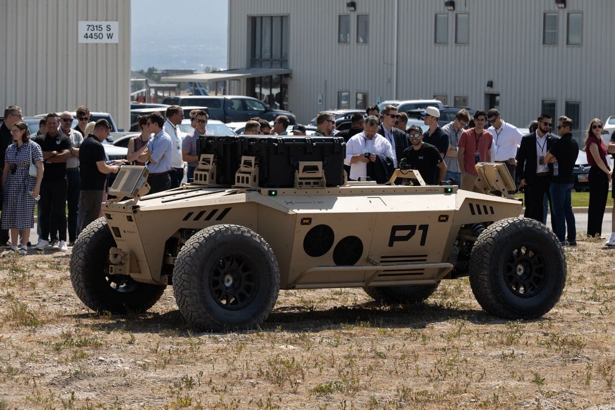 Robotic Combat Vehicle and RfRecon Device Showcase Innovations in Defense Tech