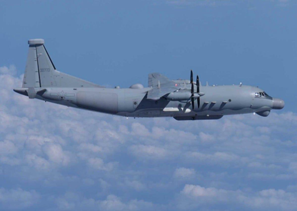 Japan Scrambles Fighter Jets Against Chinese Y-9 Aircraft Near Okinawa