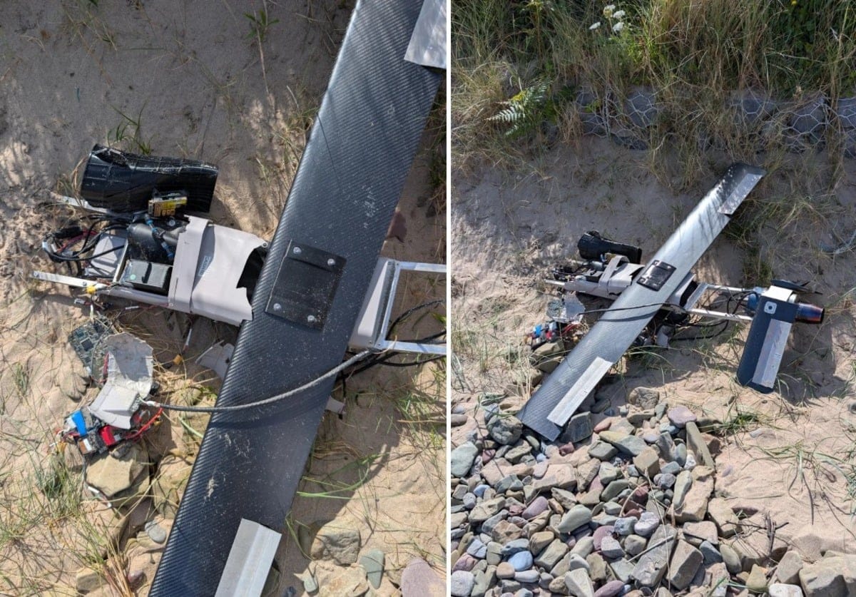 Skyhammer Interceptor Recovered on UK Beach After Crash