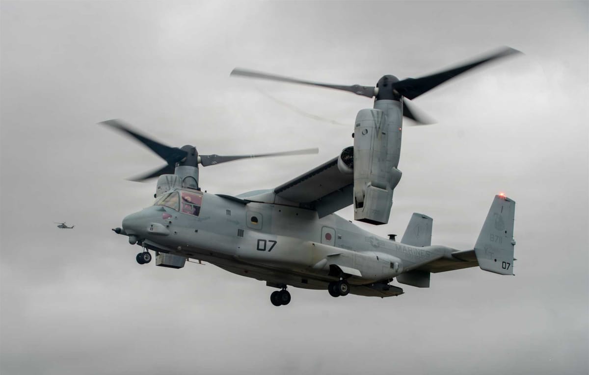 U.S. Army Tests DeepFires Autonomous Launcher While Marine Corps Extends MV-22B Service