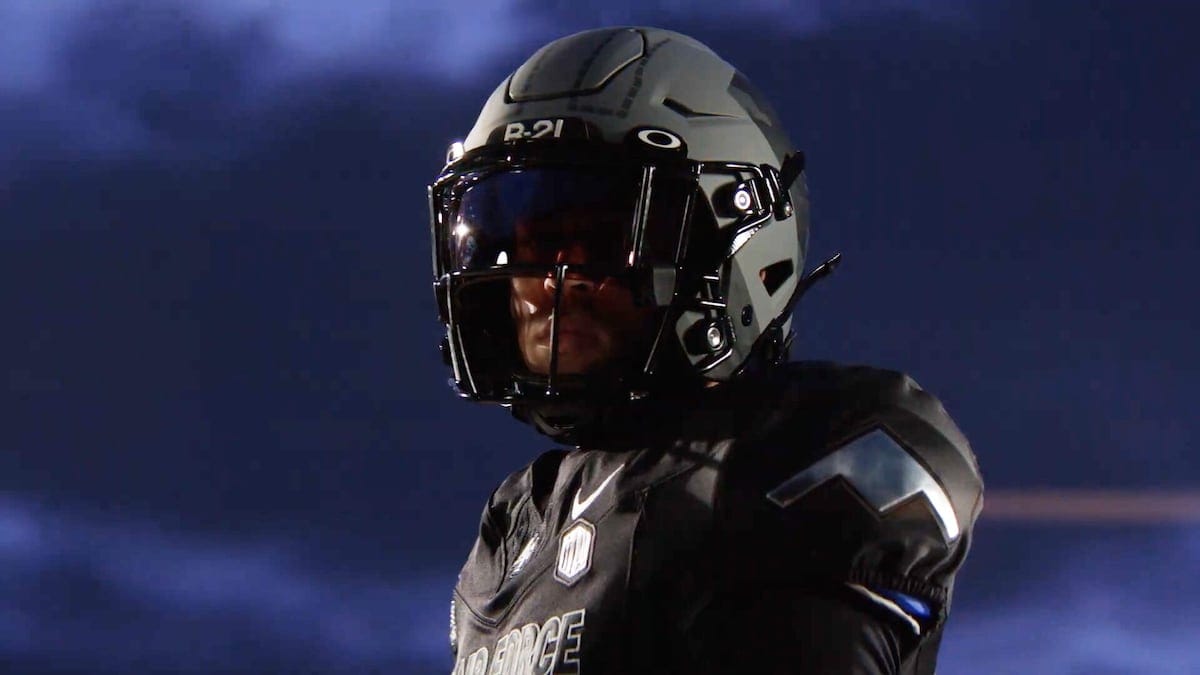 Air Force Academy Football Team to Wear B-21 Raider-Inspired Uniforms Against Navy