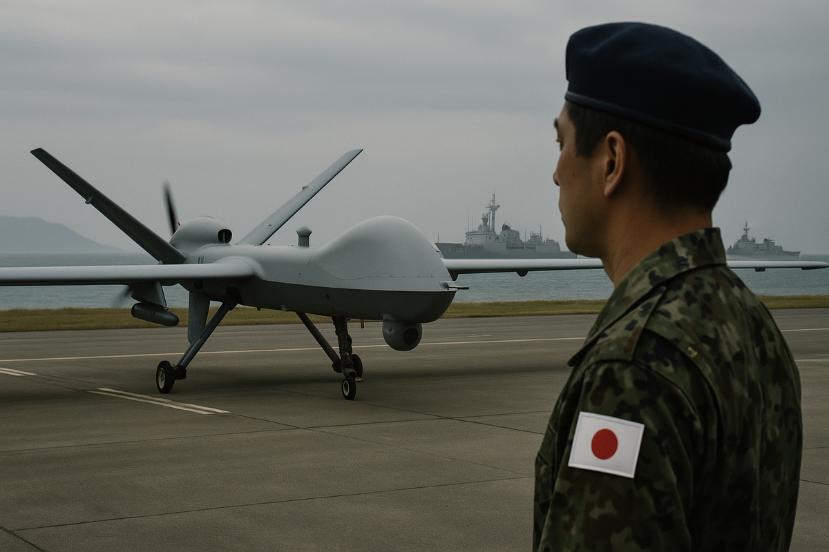 Japan Plans $1.83B Acquisition of 17 MQ-9B Drones Amid Rising Tensions with China