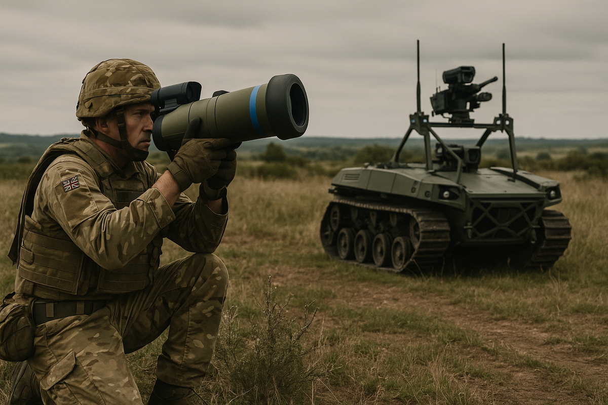 SPIKE SR Missile Advances U.S. Qualification; British Army Integrates X-Series UGVs
