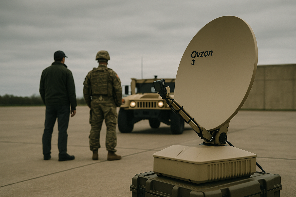 Ovzon Secures U.S. Government Order for SATCOM Solutions on Ovzon 3