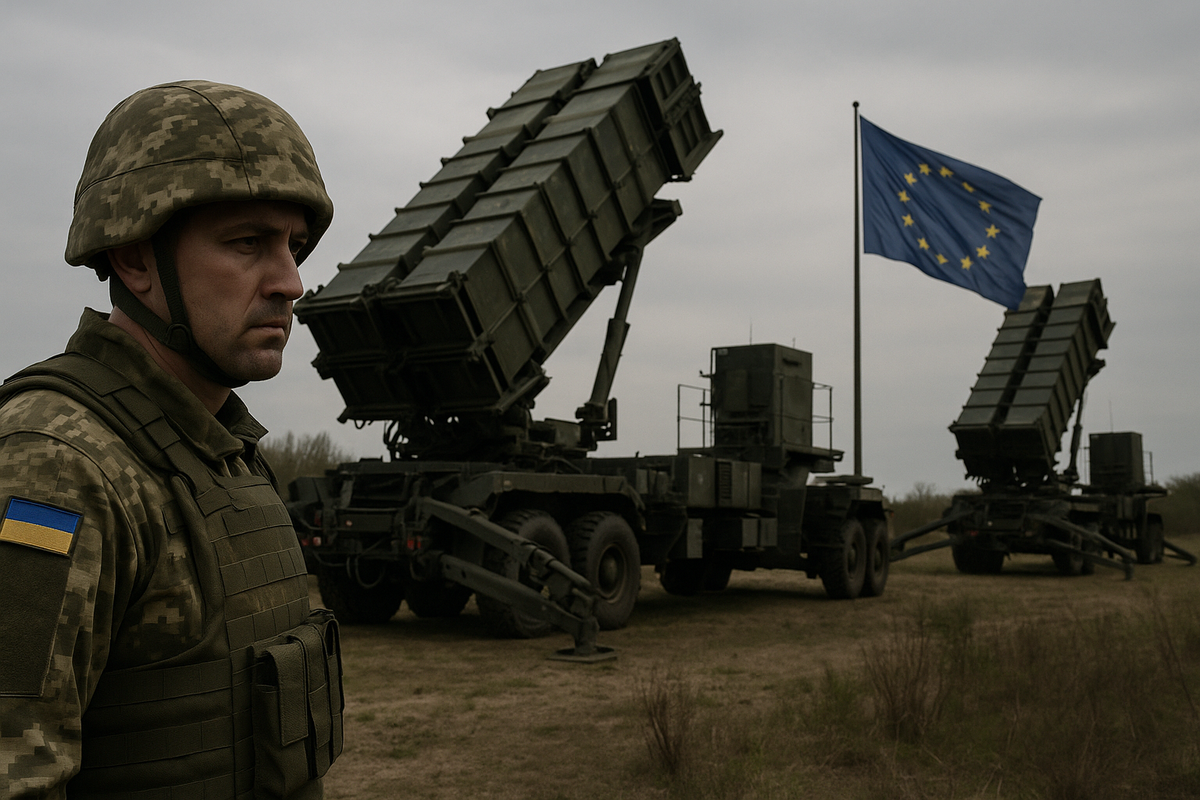 Ukraine Seeks EU Funding for First Purchase of Patriot Missiles