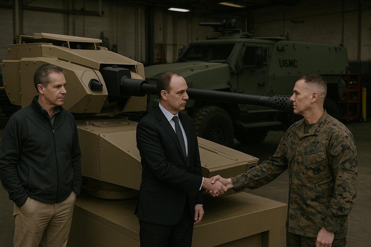 American Rheinmetall Wins Contract for MCT-30 Components Supporting USMC Program
