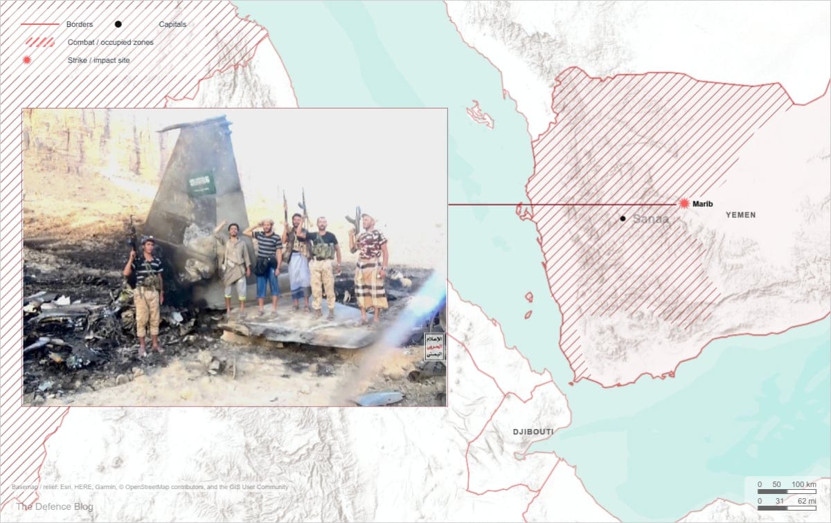 Houthi Forces Down Saudi F-15; Sweden Advances Next-Gen Fighter Jet Development