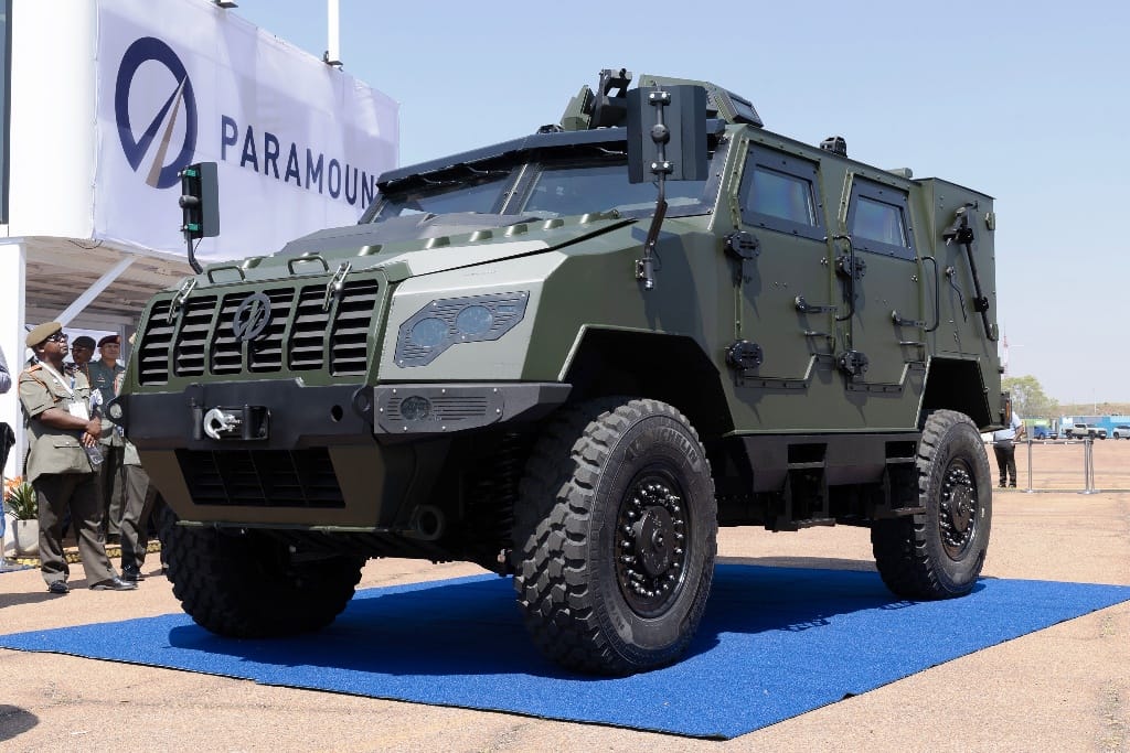 Paramount Unveils New Mbada Light Armoured Mobility Vehicle at AAD 2026