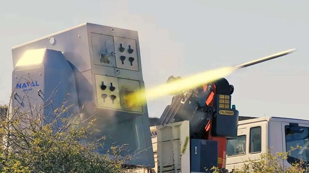 France's Modular Rampart Point Defense Launcher Set for Sea Trials on Mistral Ship
