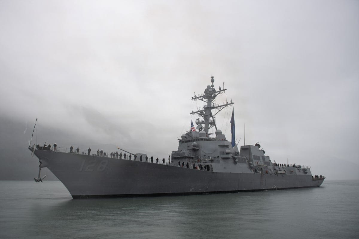 USS Ted Stevens Arrives in Alaska Ahead of Commissioning Ceremony