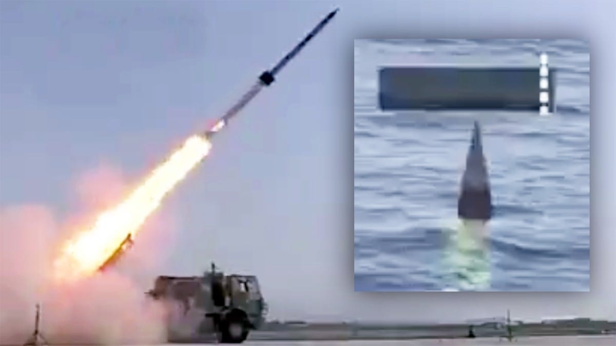 U.S. Strikes Iranian Launchers With Rocket-Delivered Sea Mines