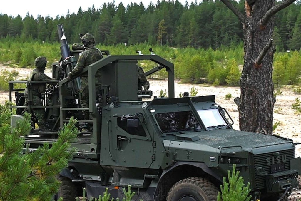 Finland to Procure Over 100 Patria TREMOS Mortar Systems