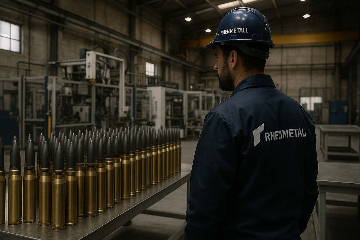 Rheinmetall Launches New Medium-Calibre Production at Albacete Site