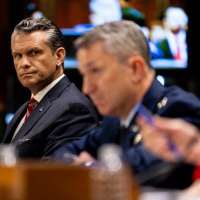 Hegseth Proposes Reductions in Number of Generals and Admirals