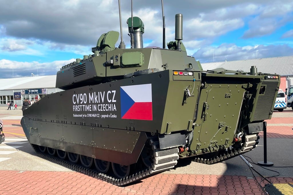 Czech Army Showcases BAE Systems CV90 MkIV at Future Forces Forum 2026