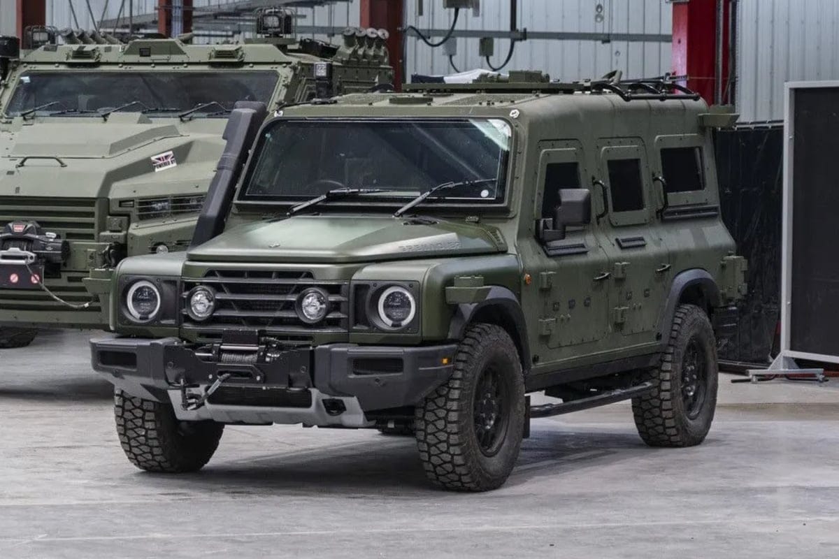 Italian Army Orders Armored INEOS Grenadier 4x4s for Military Use