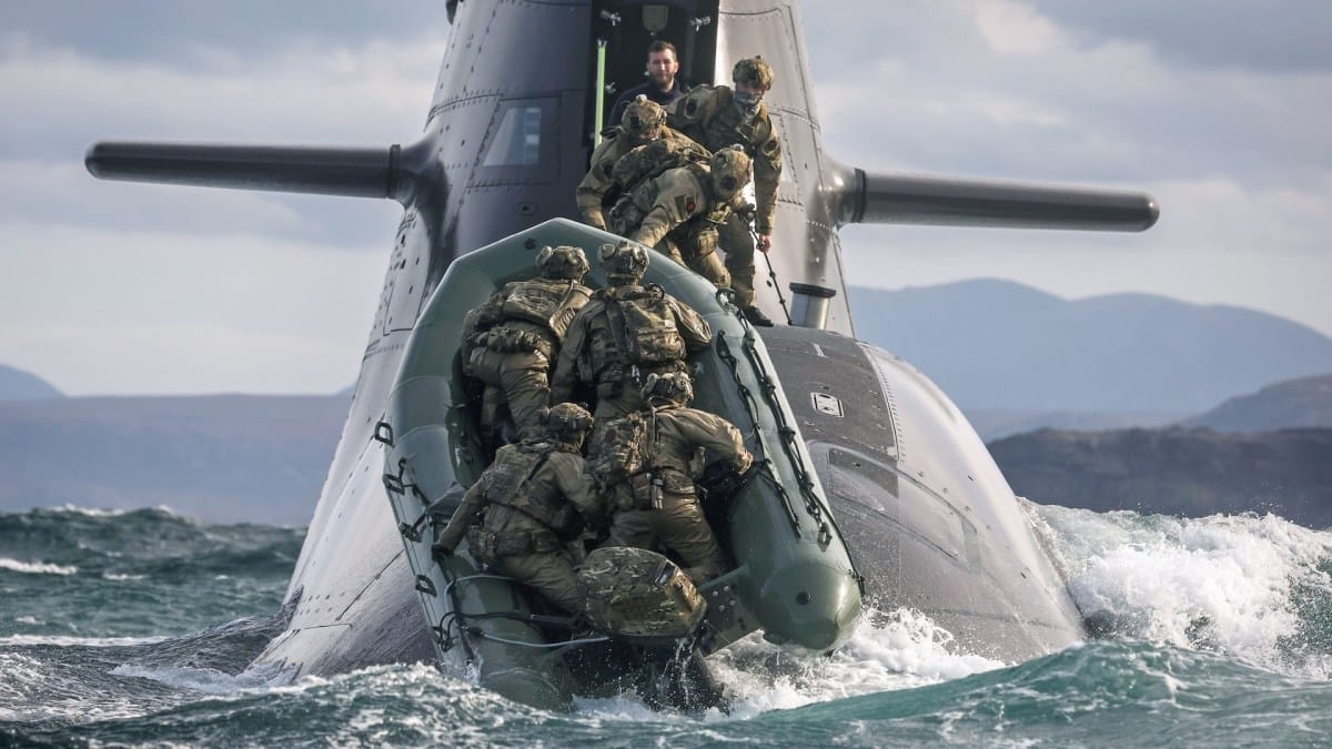 UK Commandos Conduct Major Exercise During NATO Operation in North Atlantic