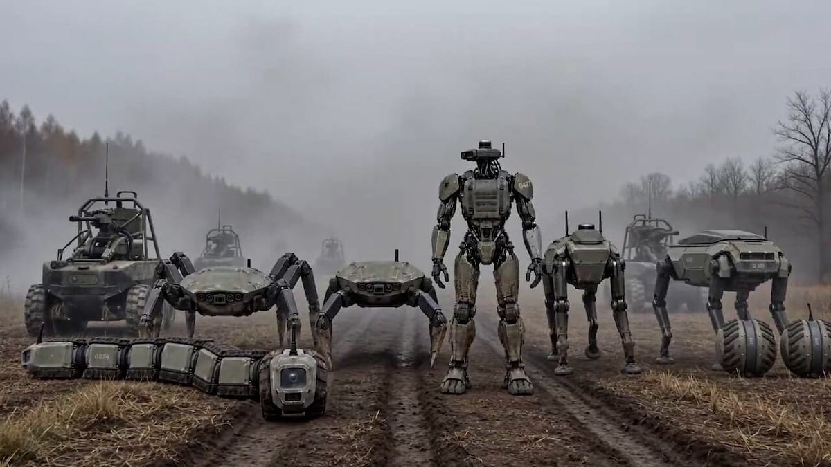 Former Ukraine Defense Minister Launches 'Army of Robots' Initiative